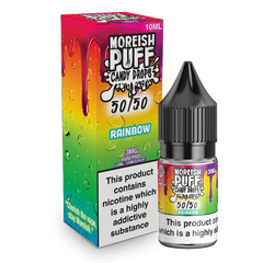 Moreish Puff Candy Drops 50/50 Rainbow Candy Drops 10ml E-Liquid