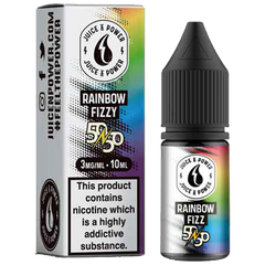 Juice N Power 50:50 Rainbow Fizzy 10ml E-Liquid