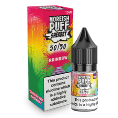 Moreish Puff Sherbet 50/50 Rainbow Sherbet 10ml E-Liquid