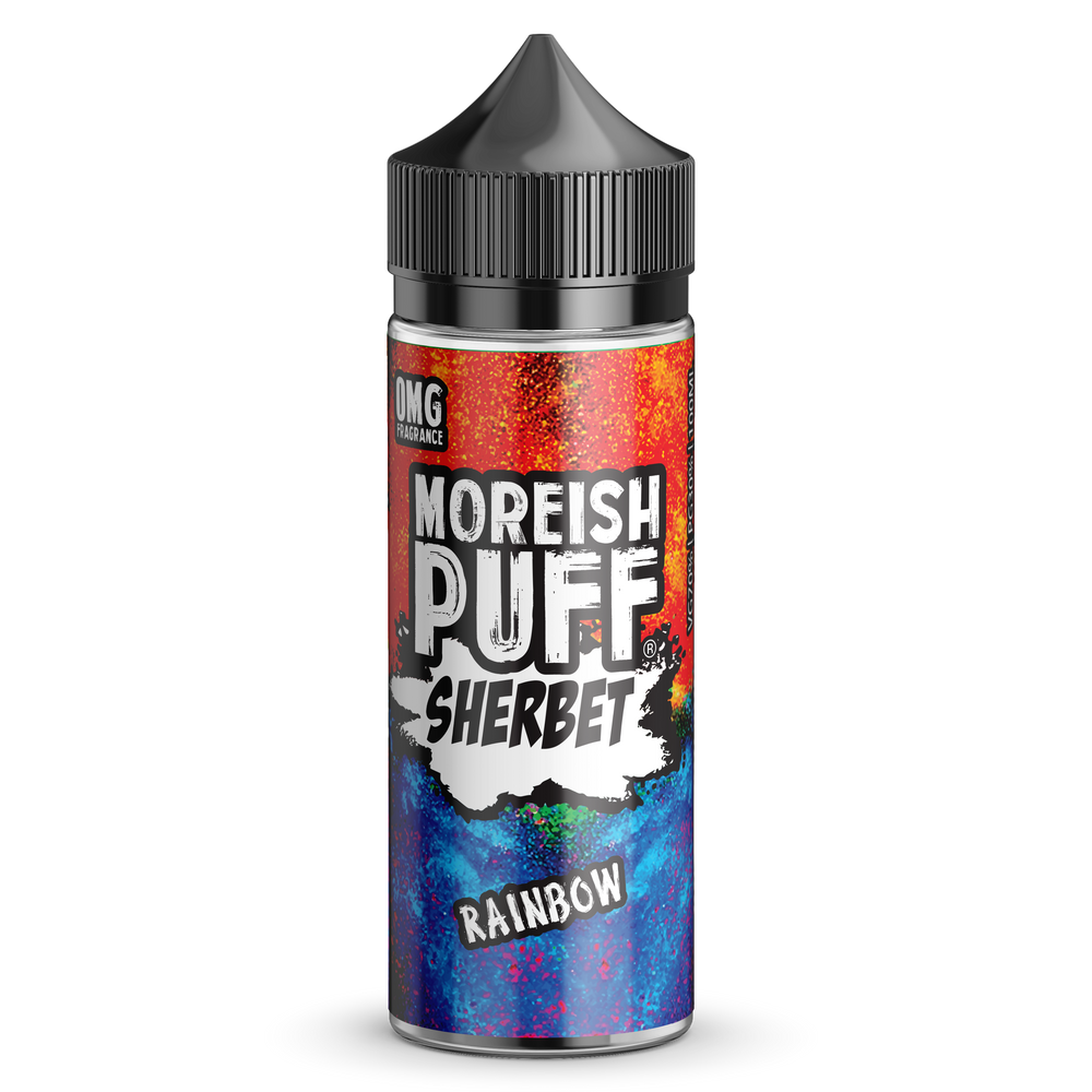 Moreish Puff Sherbet Rainbow 100ml Shortfill