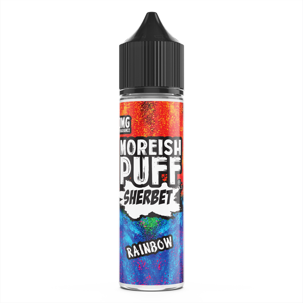 Moreish Puff Sherbet Rainbow 50ml Shortfill