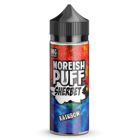 Moreish Puff Sherbet Rainbow 100ml Shortfill