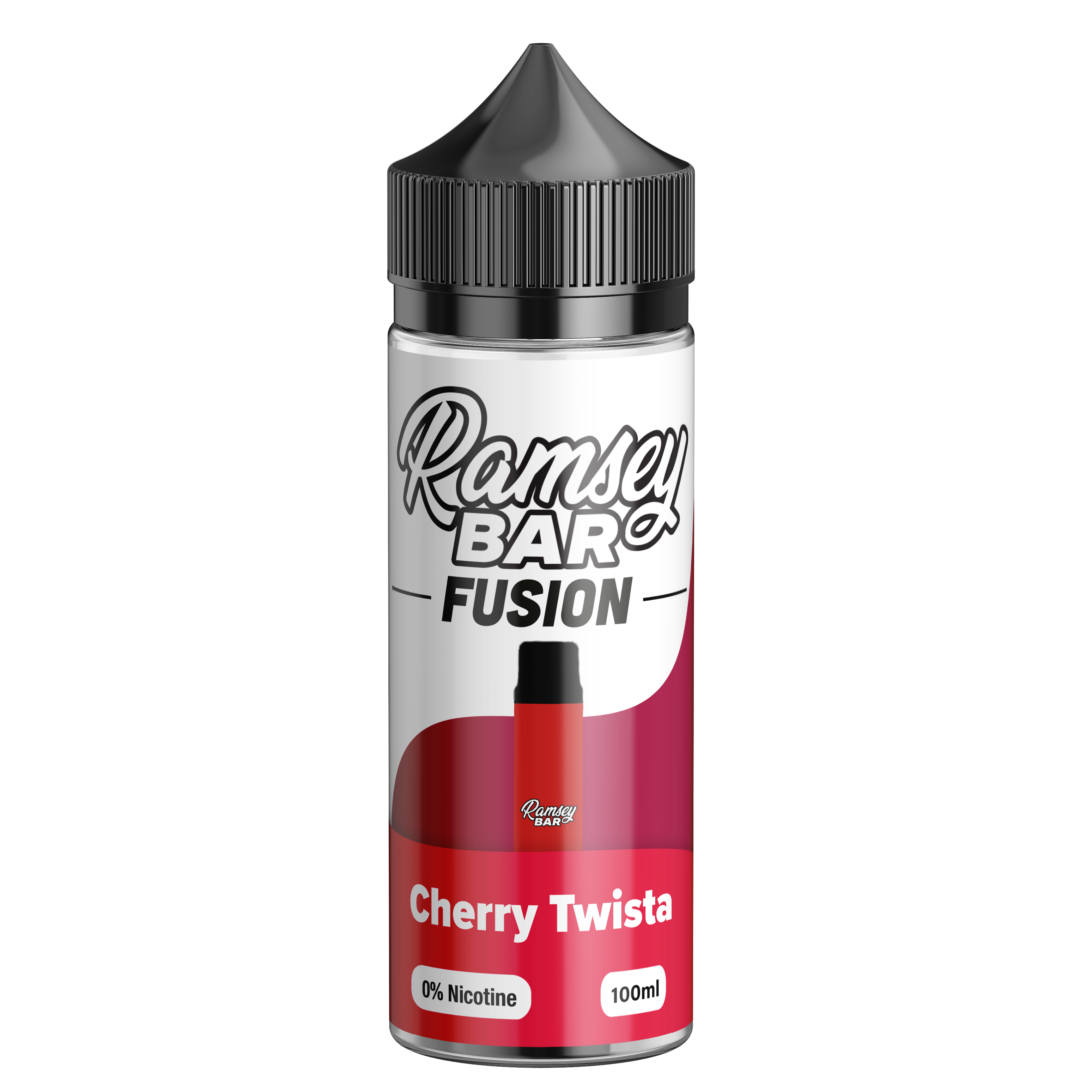 Ramsey Bar Fusion Cherry Twista 100ml Shortfill E-Liquid