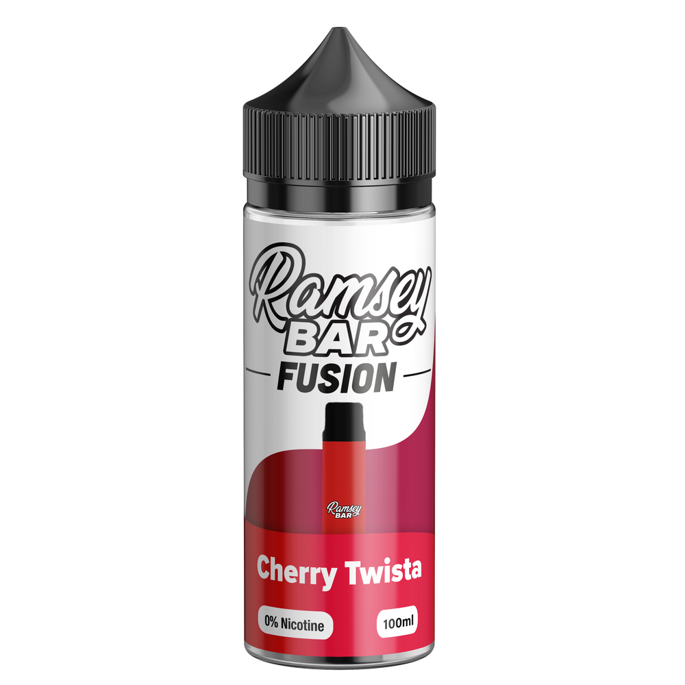 Ramsey Bar Fusion Cherry Twista 100ml Shortfill