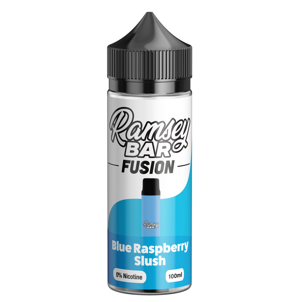 Ramsey Bar Fusion Blue Raspberry Slush 100ml Shortfill