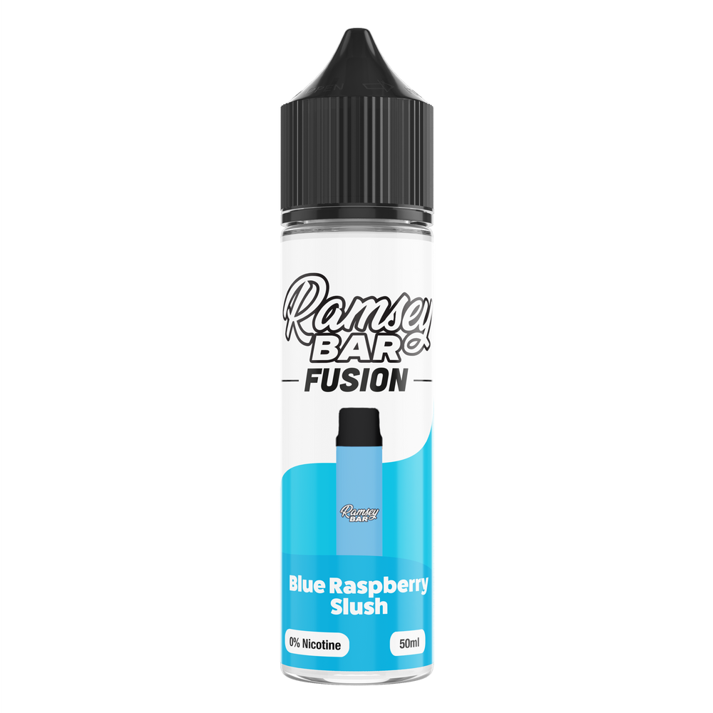 Ramsey Bar Fusion Blue Raspberry Slush 50ml Shortfill