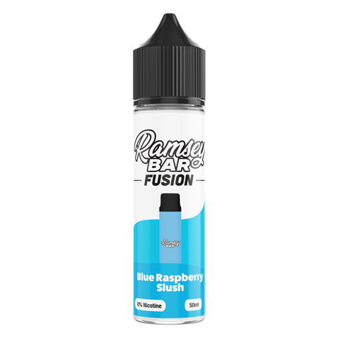 Ramsey Bar Fusion Blue Raspberry Slush 50ml Shortfill