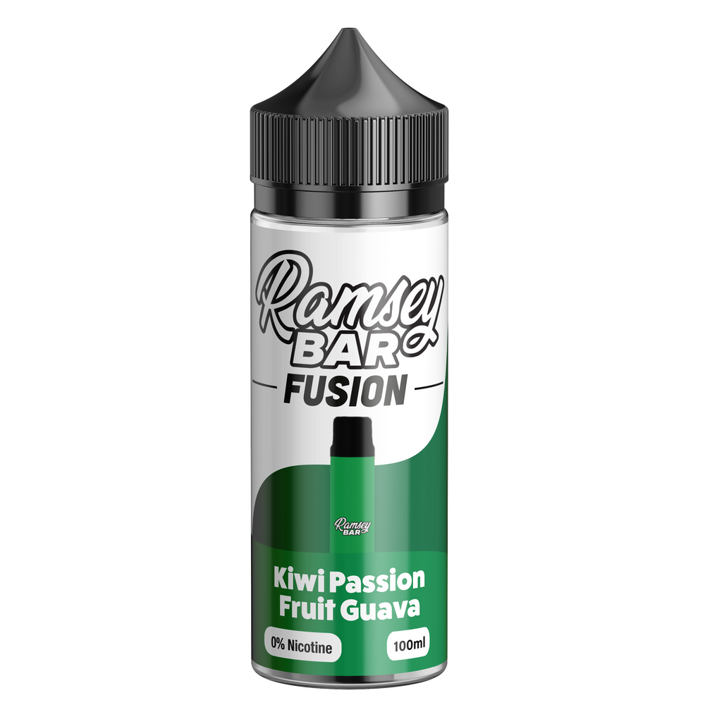 Ramsey Bar Fusion Kiwi Passion Fruit Guava 100ml Shortfill