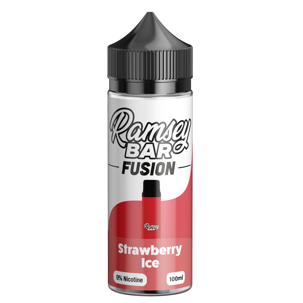 Ramsey Bar Fusion Strawberry Ice 100ml Shortfill