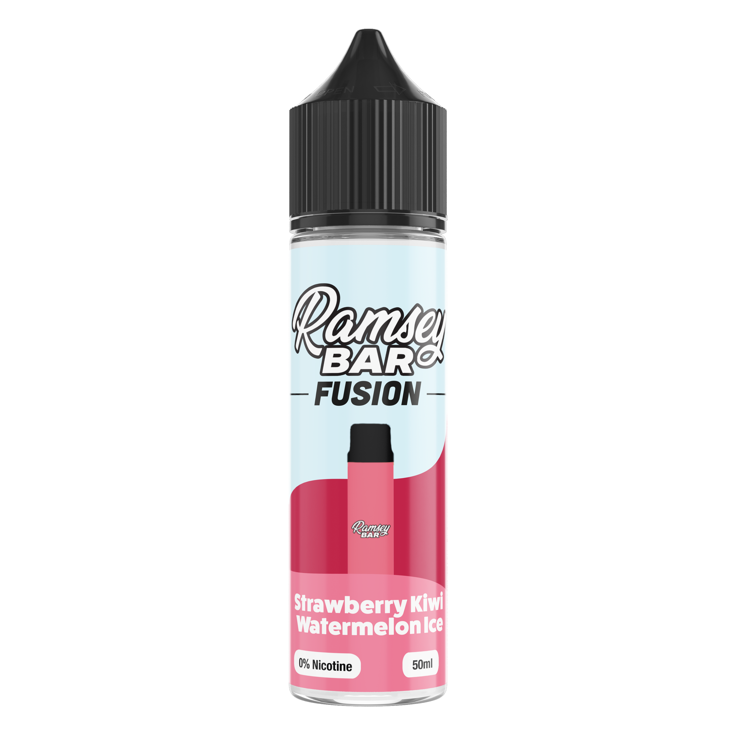 Strawberry Kiwi Watermelon E-Liquid by Ramsey E-Liquids - Shortfills UK