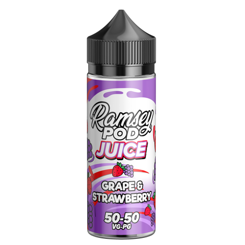 Ramsey Pod Juice Grape & Strawberry 100ml Shortfill