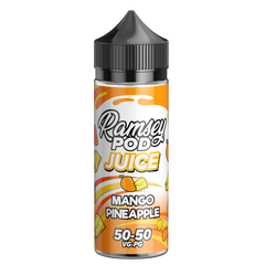 Ramsey Pod Juice Mango Pineapple 100ml Shortfill