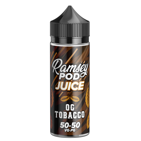 Ramsey Pod Juice OG Tobacco 100ml Shortfill