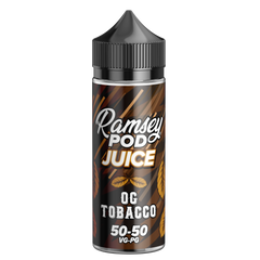 Ramsey Pod Juice OG Tobacco 100ml Shortfill