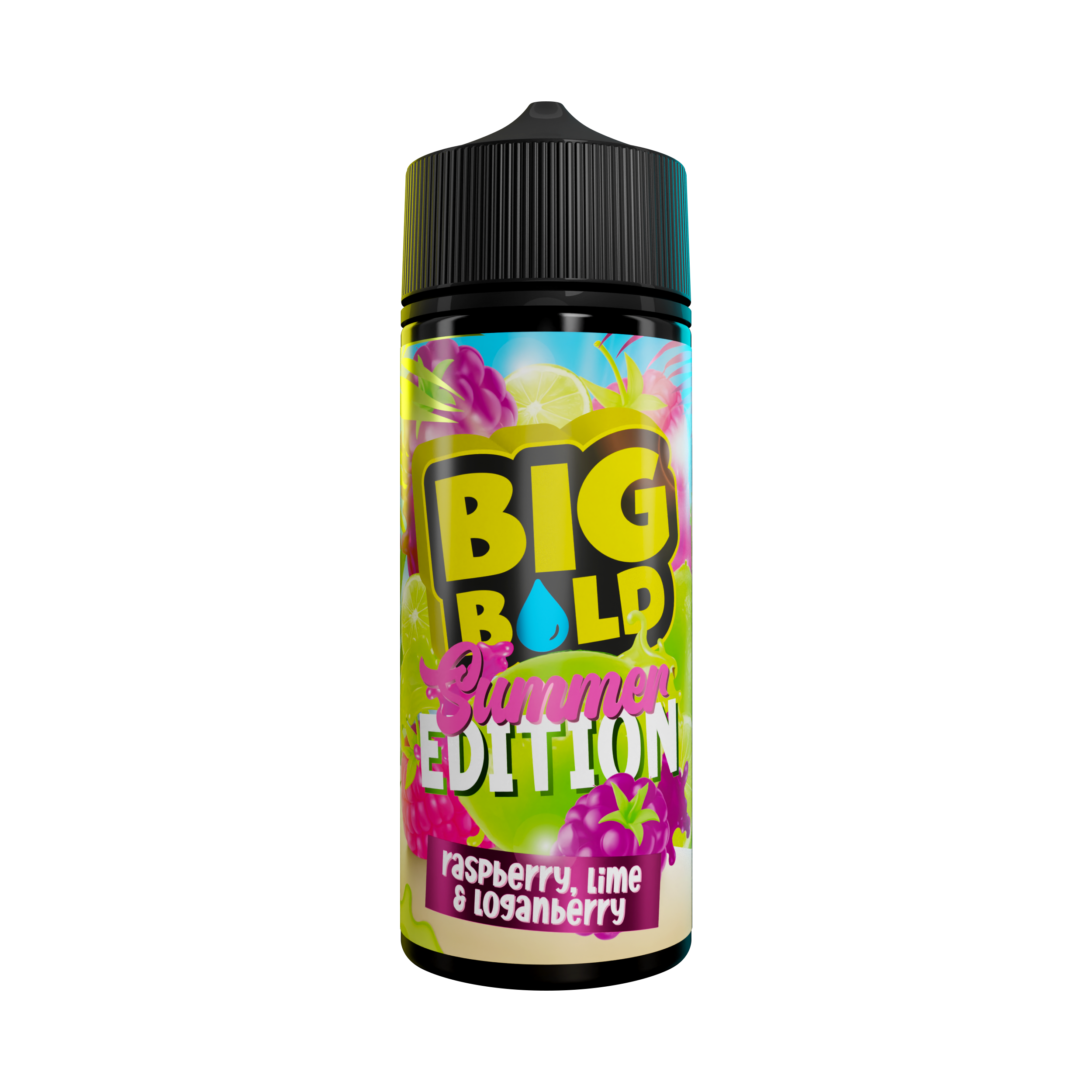 Raspberry, Lime & Loganberry E-Liquid by Big Bold - Shortfills UK