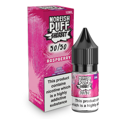Moreish Puff Sherbet 50/50 Raspberry Sherbet 10ml E-Liquid