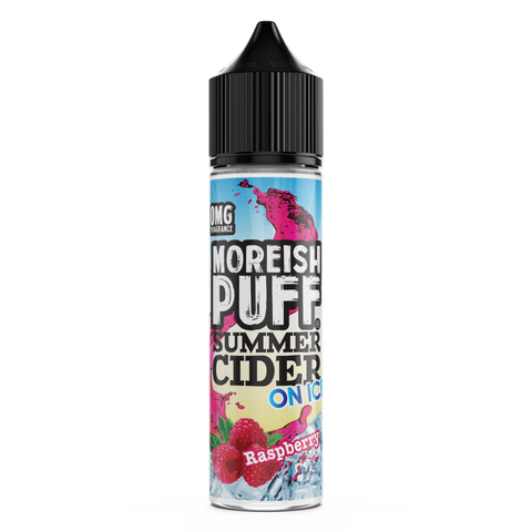 Moreish Puff Summer Cider on Ice Raspberry 50ml Shortfill