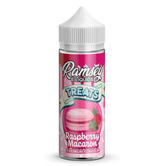 Ramsey E-Liquids Treats Raspberry Macaroon 100ml Shortfill
