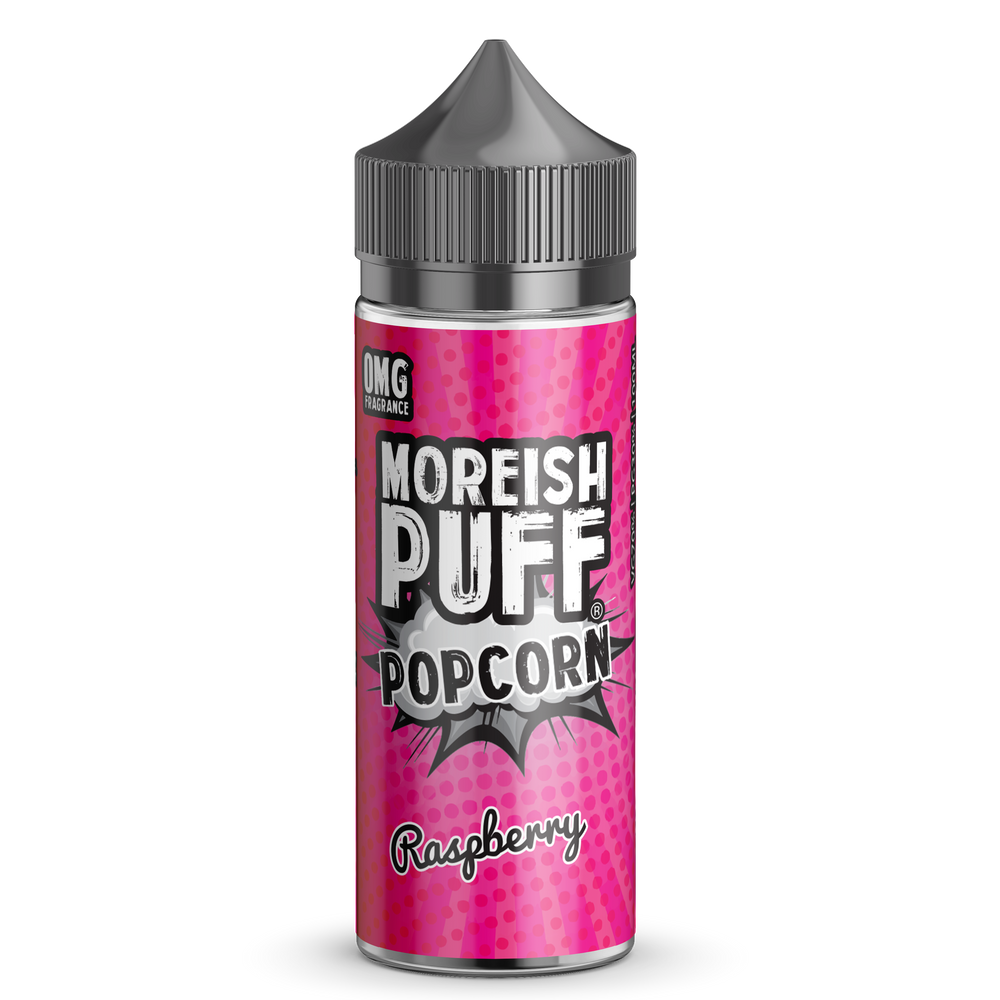Moreish Puff Popcorn Raspberry 100ml Shortfill