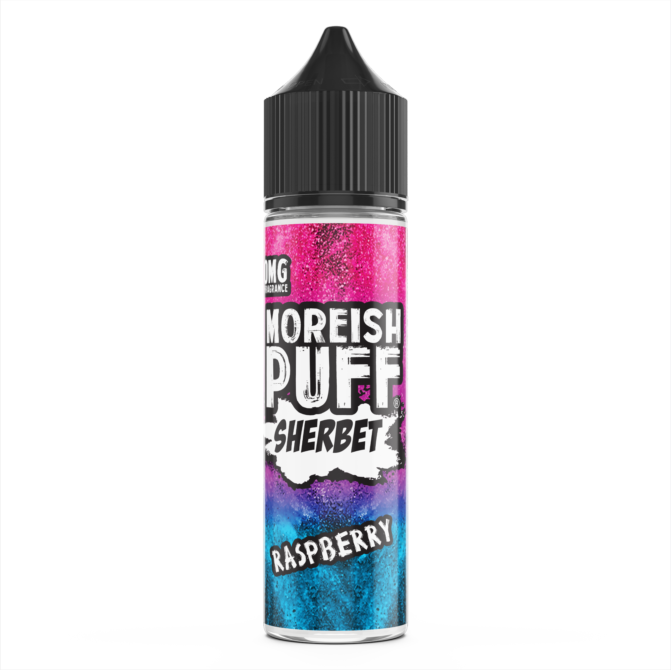 Moreish Puff Sherbet: Raspberry Sherbet 0mg 50ml Shortfill E-Liquid