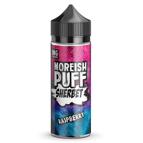 Moreish Puff Sherbet Raspberry 100ml Shortfill