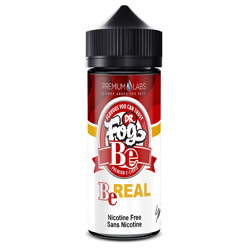 Dr Fog Be Series Be Real 0mg 100ml Shortfill E-Liquid