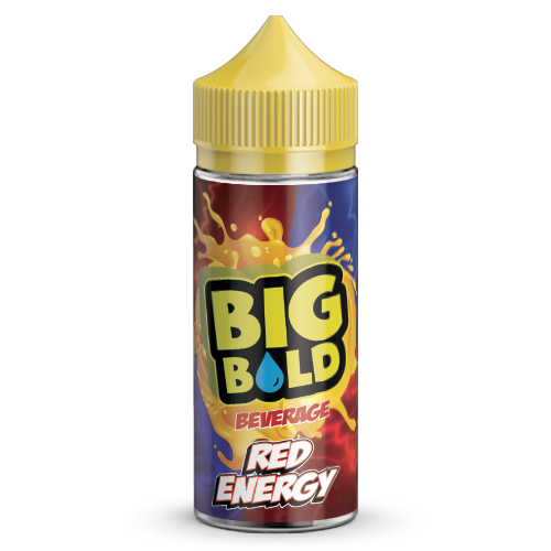 Big Bold Drinks Red Energy 100ml Shortfill