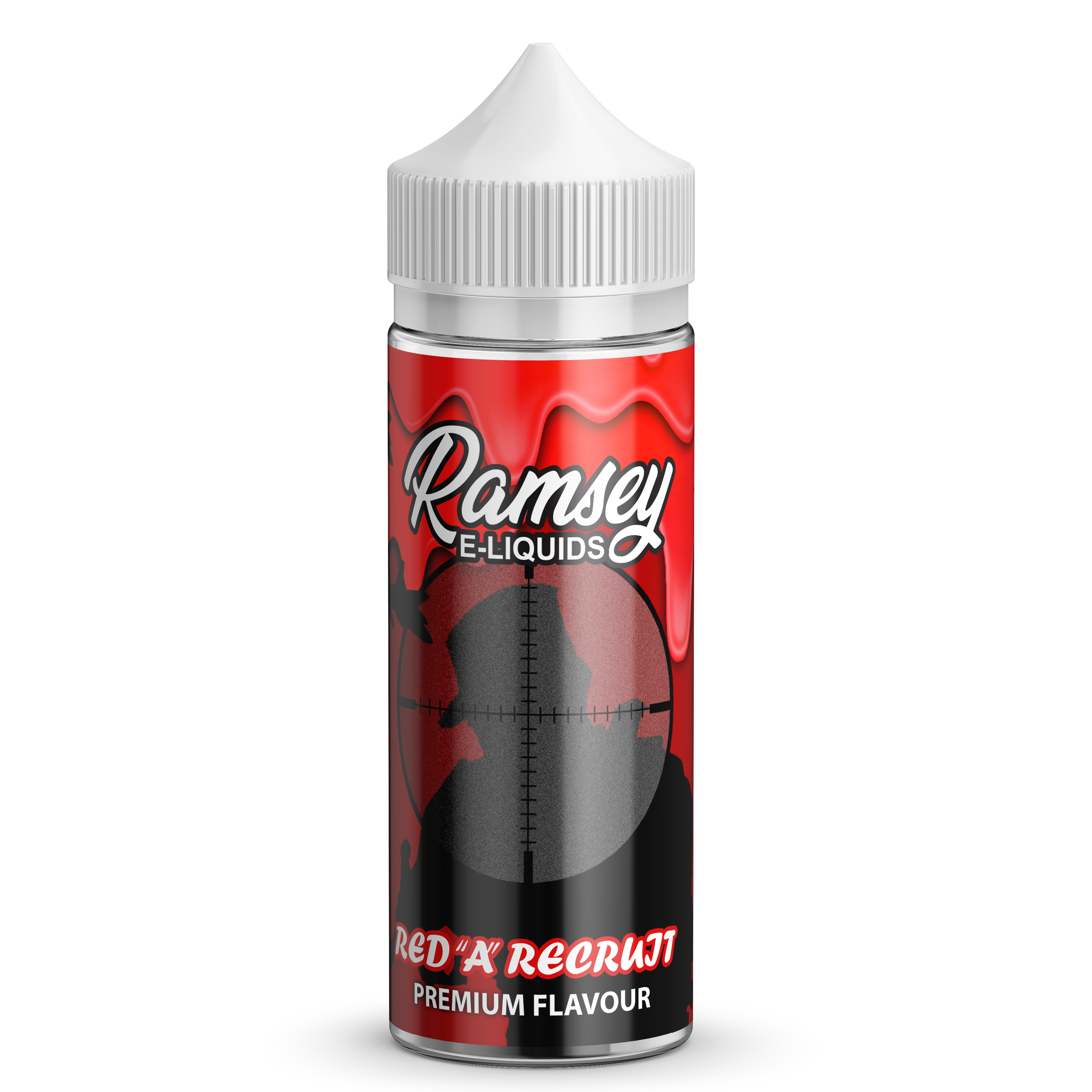 Ramsey E-Liquids Red "A” Recruit 0mg 100ml Shortfill E-Liquid