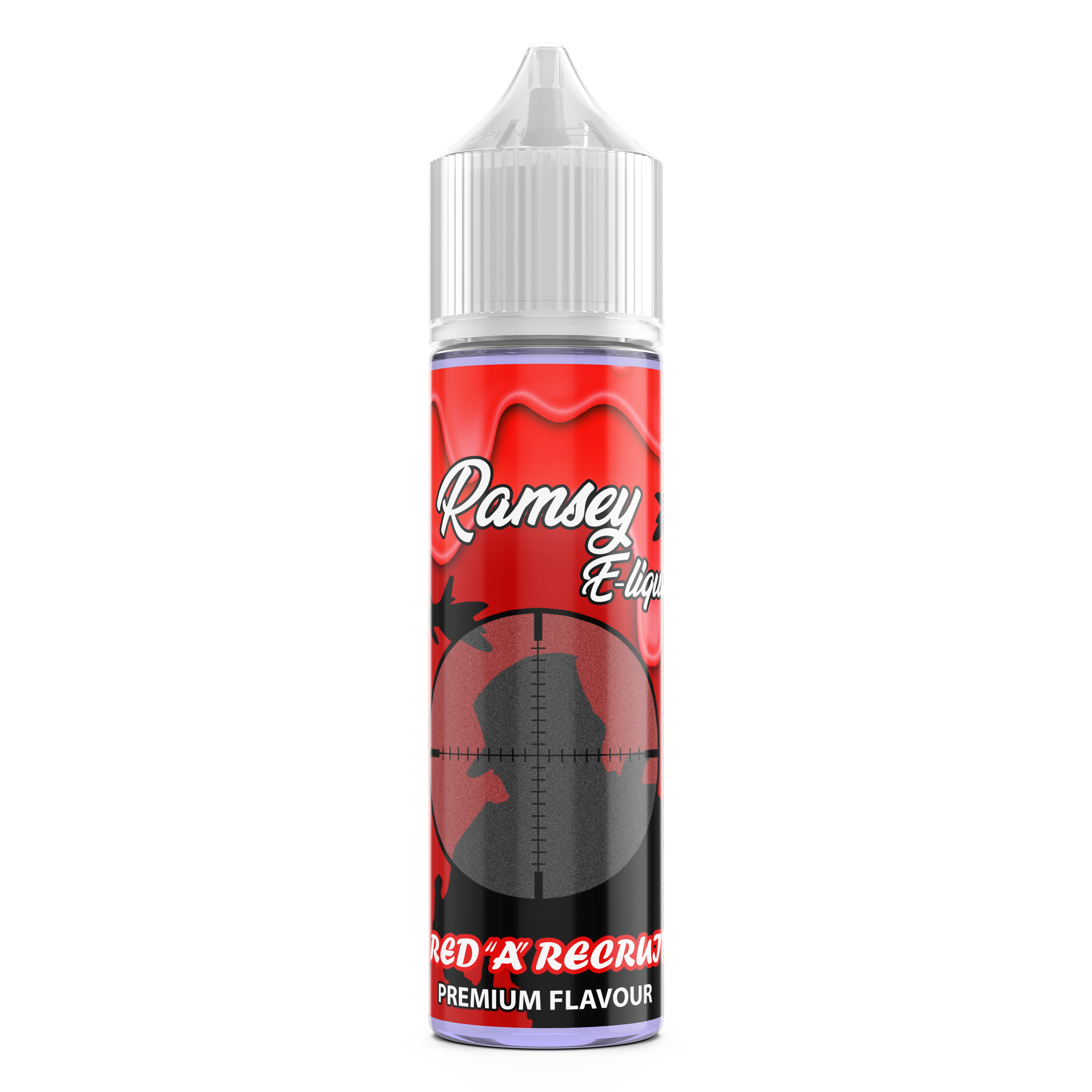 Ramsey E-Liquids Red "A" Recruit 0mg 50ml Shortfill E-Liquid