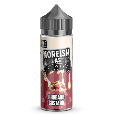 Moreish As Flawless Rhubarb Custard 100ml Shortfill