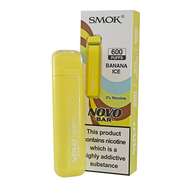 Smok Novo Bar Disposable Vape Device - Banana Ice