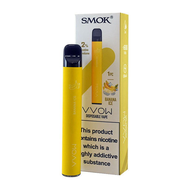 Smok VVOW Disposable Device 20mg - Banana Ice