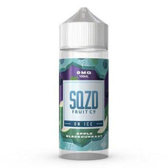 SQZD Apple Blackcurrant On Ice 100ml Shortfill