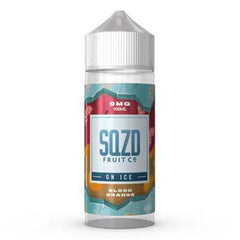 SQZD Blood Orange On Ice 100ml Shortfill