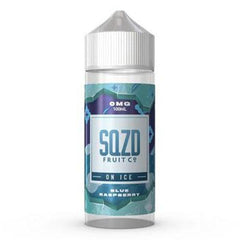 SQZD Blue Raspberry On Ice 100ml Shortfill