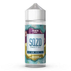 SQZD Grape Pineapple On Ice 100ml Shortfill