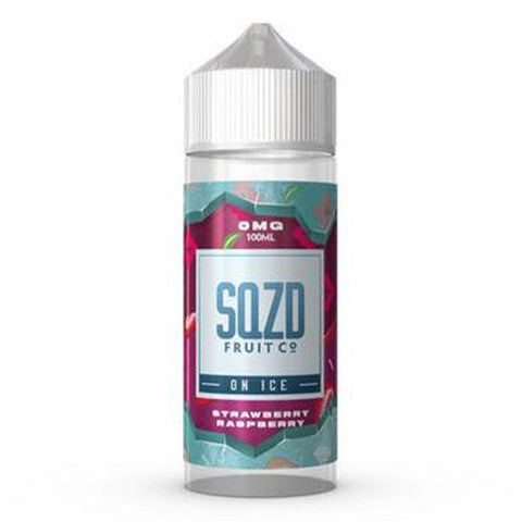 SQZD Strawberry Raspberry On Ice 100ml Shortfill