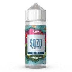 SQZD Watermelon Kiwi On Ice 100ml Shortfill