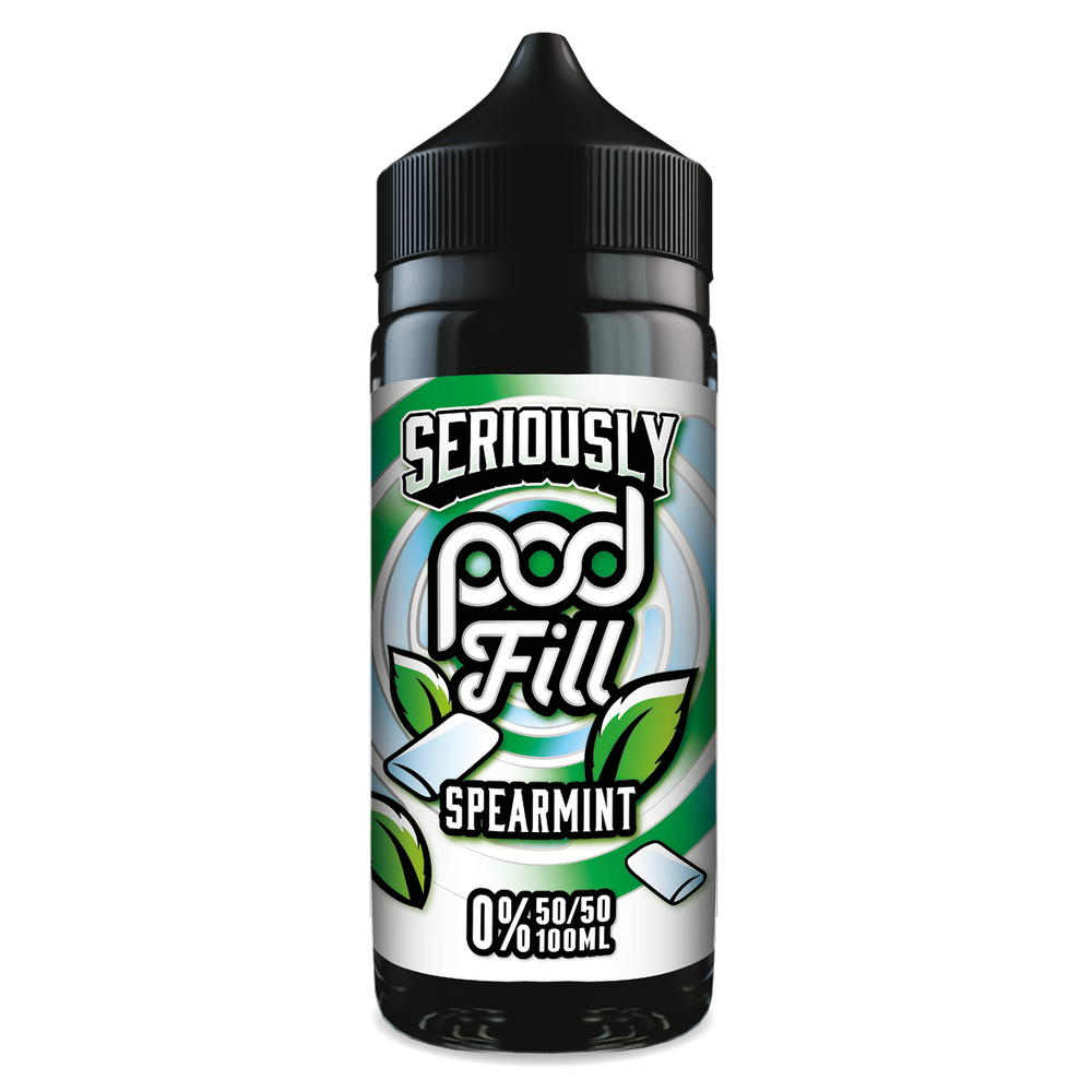 Seriously Pod Fill Spearmint 100ml Shortfill