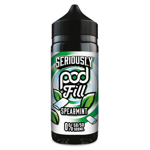 Seriously Pod Fill Spearmint 100ml Shortfill