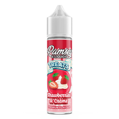 Ramsey E-Liquids Treats Strawberries & Cream 50ml Shortfill