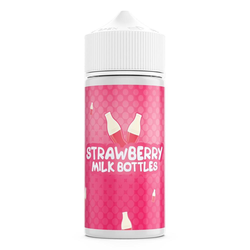 Strawberry Milk Bottles 0mg 100ml Shortfill E-Liquid
