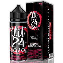 Lit 24 Seven Strawberry Watermelon & Kiwi 100ml Shortfill