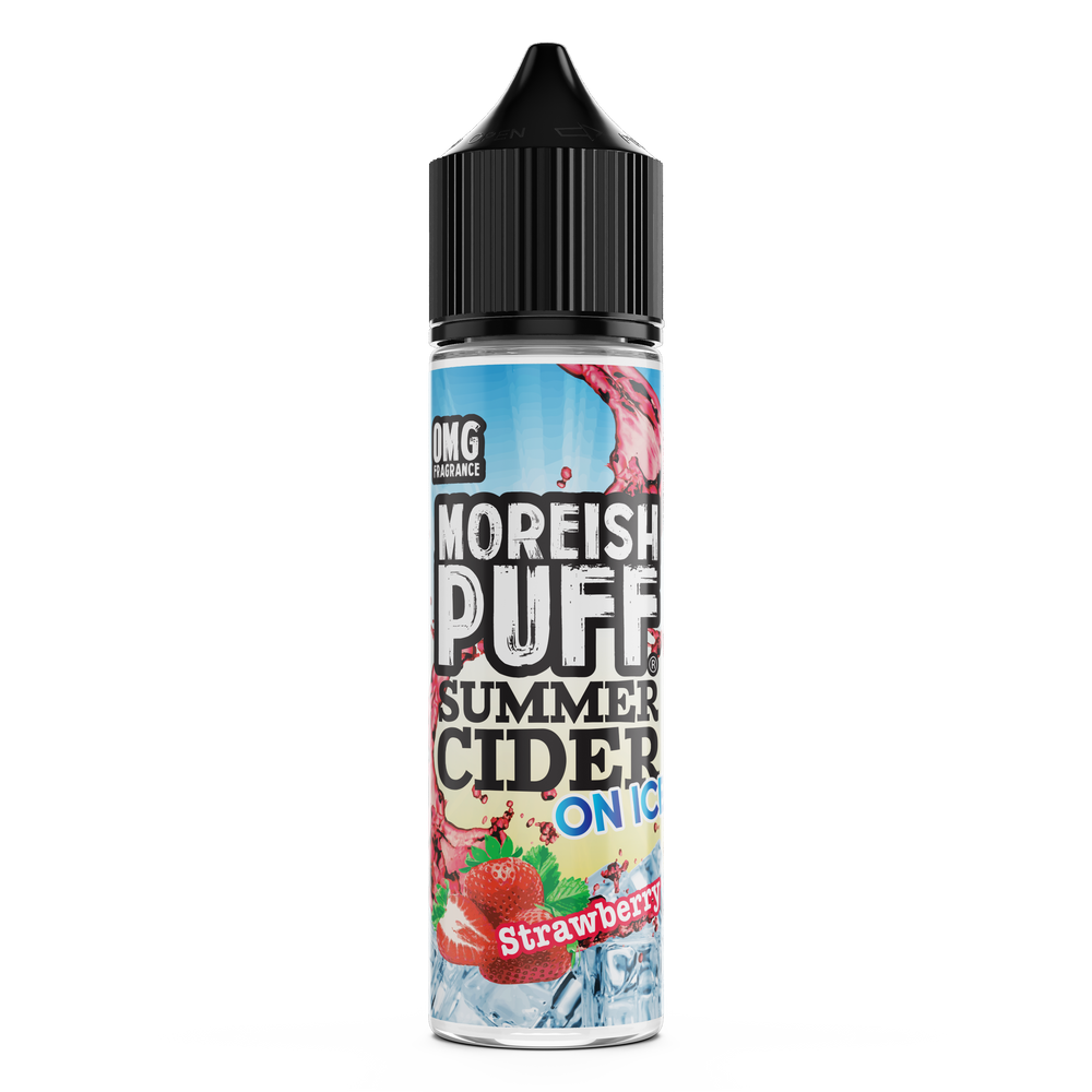 Moreish Puff Summer Cider on Ice Strawberry 50ml Shortfill