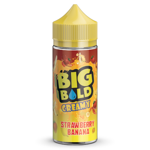 Big Bold Creamy Strawberry Banana 100ml Shortfill
