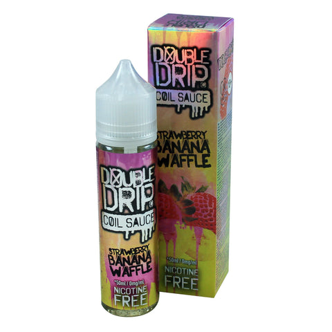 Double Drip Strawberry Banana Waffle 50ml Shortfill