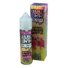 Double Drip Strawberry Banana Waffle 50ml Shortfill