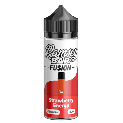 Ramsey Bar Fusion Strawberry Energy 100ml Shortfill