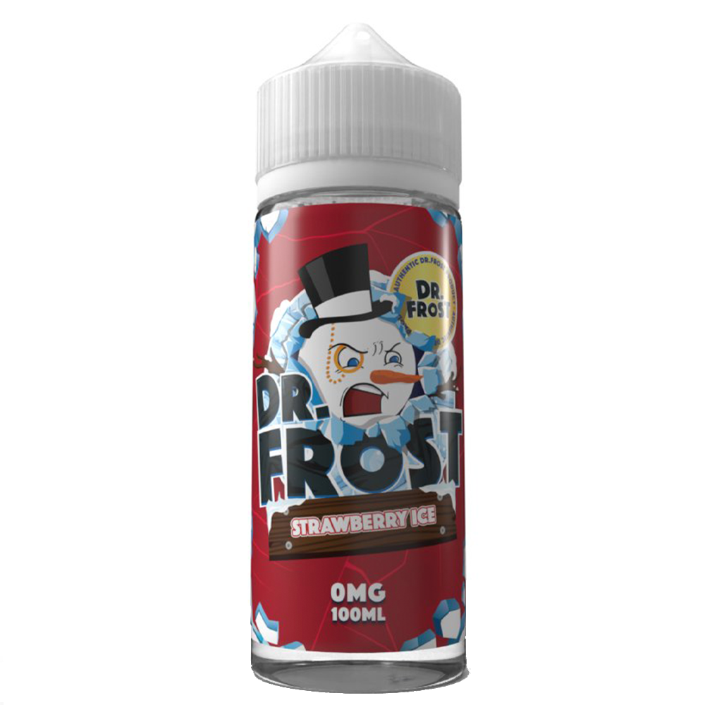 DR Frost Strawberry Ice 0mg 100ml Shortfill E-Liquid