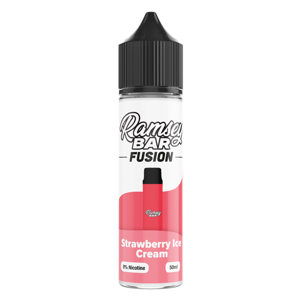 Ramsey Bar Fusion Strawberry Ice Cream 50ml Shortfill